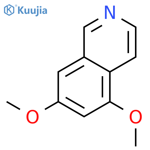 Isoquinoline, 5,7-dimethoxy- structure