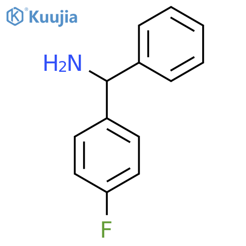 (4-fluorophenyl)-phenyl-methanamine structure