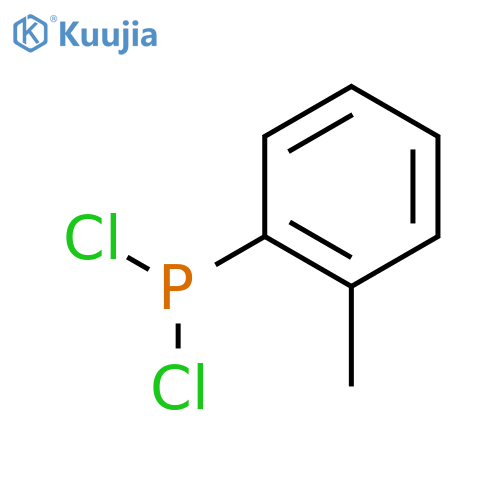 Phosphonousdichloride, P-(2-methylphenyl)- structure