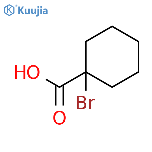 1-bromocyclohexane-1-carboxylic acid structure