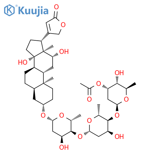α-Acetyl Digoxin structure