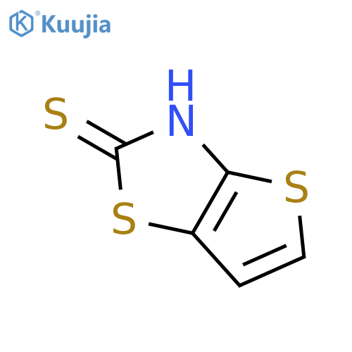 Thieno[2,3-d]thiazole-2(3H)-thione structure