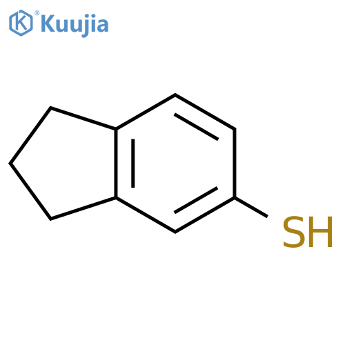 2,3-dihydro-1H-indene-5-thiol structure