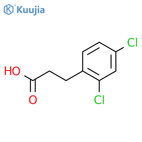 3-(2,4-Dichlorophenyl)propanoic acid structure