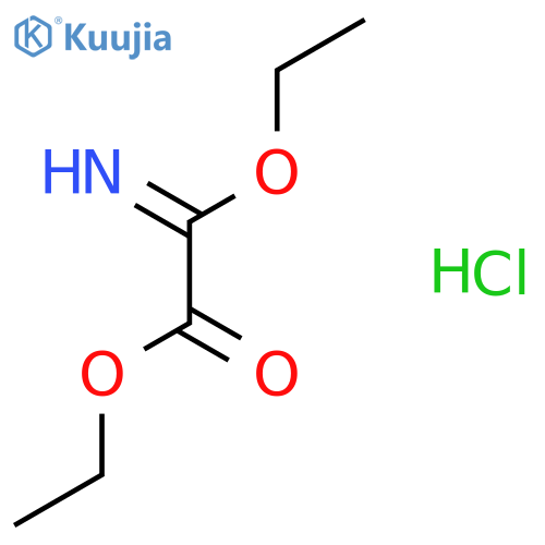 Ethyl 2-ethoxy-2-iminoacetate hydrochloride structure