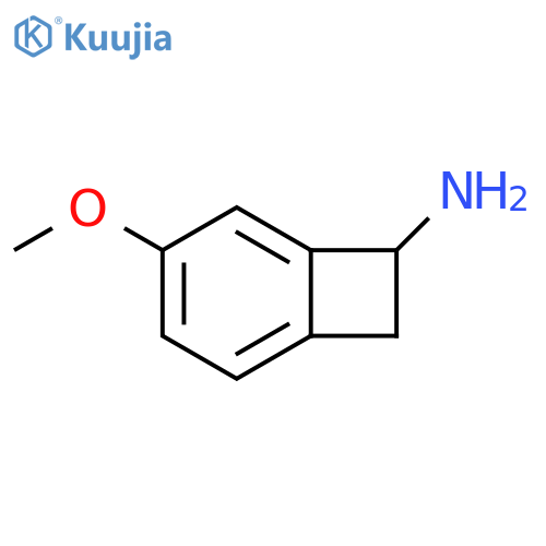 4-methoxybicyclo[4.2.0]octa-1,3,5-trien-7-amine structure