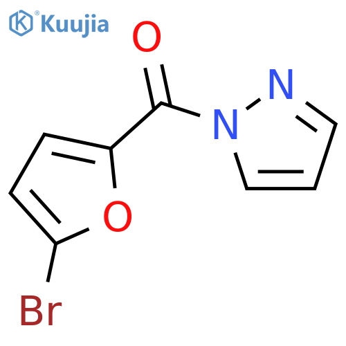 1-(5-Bromo-2-furoyl)-1H-pyrazole structure