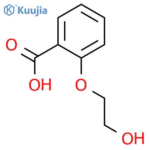 2-(2-hydroxyethoxy)benzoic acid structure