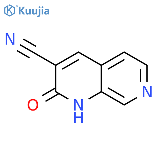 2-oxo-1,2-dihydro-1,7-naphthyridine-3-carbonitrile structure