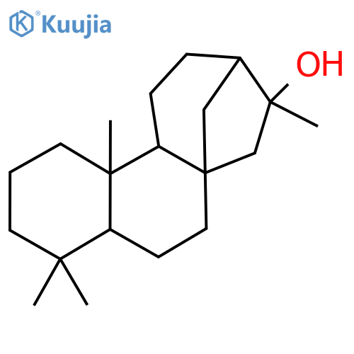 [5α,8β,9α,10β,13β,16S,(+)]-Kaurane-16-ol structure