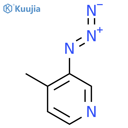 3-azido-4-methylpyridine structure