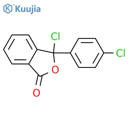 1(3H)-Isobenzofuranone, 3-chloro-3-(4-chlorophenyl)- structure