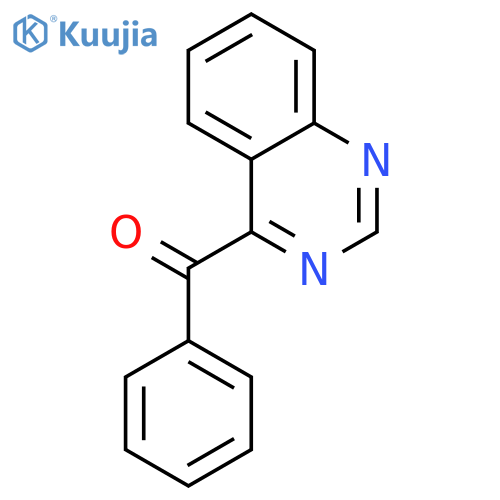 Methanone, phenyl-4-quinazolinyl- structure