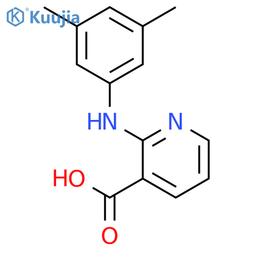 2-(3,5-Dimethylphenyl)aminonicotinic Acid structure