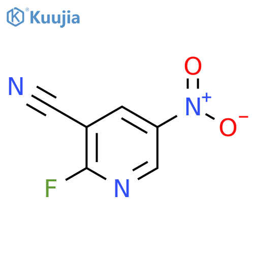 2-Fluoro-5-nitronicotinonitrile structure