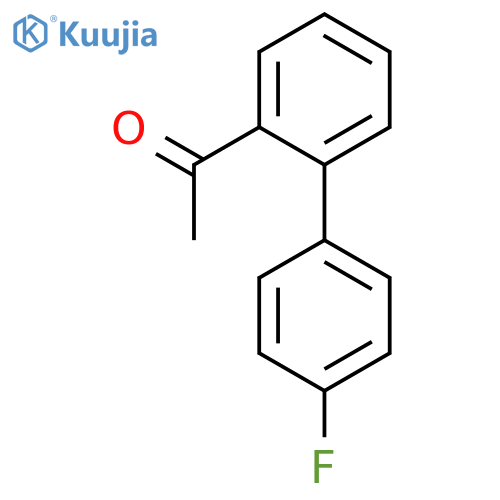 Ethanone, 1-(4'-fluoro[1,1'-biphenyl]-2-yl)- structure