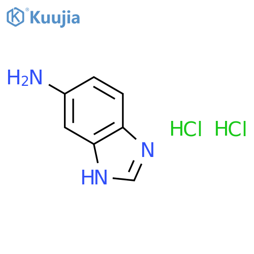 1H-benzodimidazol-5-amine dihydrochloride structure
