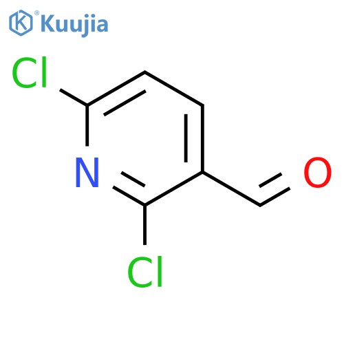 2,6-Dichloropyridine-3-carbaldehyde structure