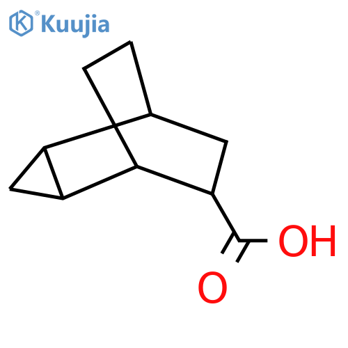 Tricyclo[3.2.2.0,2,4]nonane-6-carboxylic acid structure