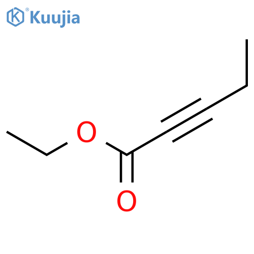 ethyl pent-2-ynoate structure
