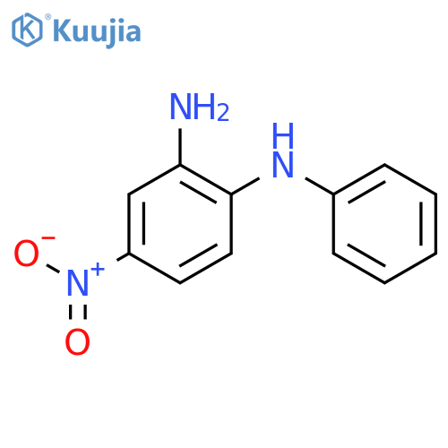 4-Nitro-1-N-phenylbenzene-1,2-diamine structure