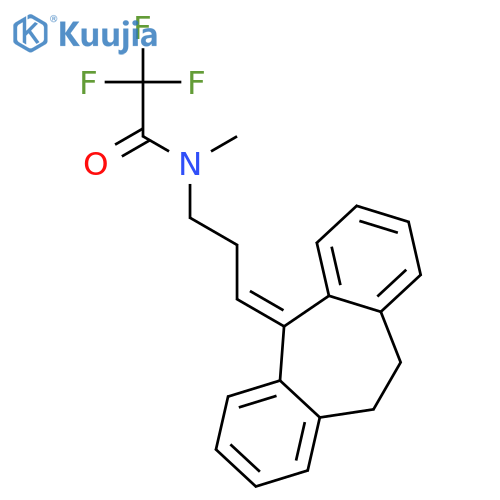 Acetamide, N-[3-(10,11-dihydro-5H-dibenzo[a,d]cyclohepten-5-ylidene)pr opyl]-2,2,2-trifluoro-N-methyl- structure