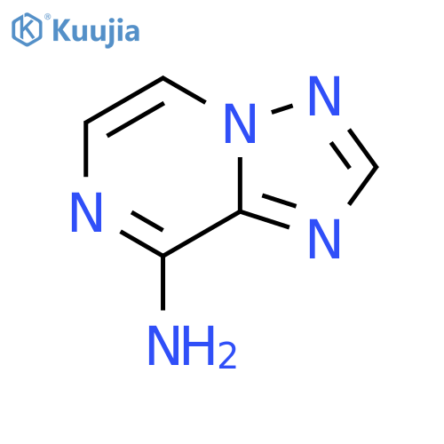1,2,4triazolo1,5-apyrazin-8-amine structure