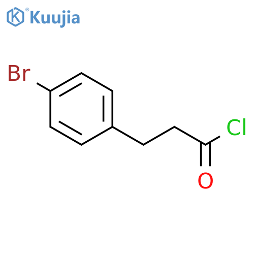 3-(4-bromobenzyl)propionic acid chloride structure