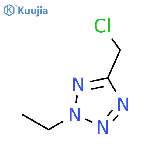 2H-TETRAZOLE, 5-(CHLOROMETHYL)-2-ETHYL- structure