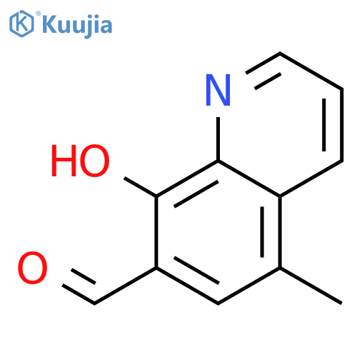 7-Quinolinecarboxaldehyde,8-hydroxy-5-methyl- structure