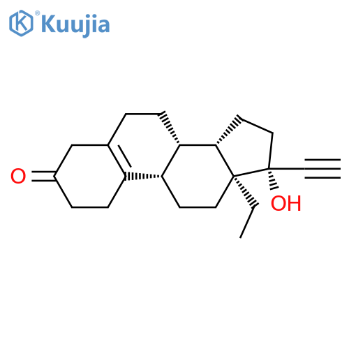 8-alpha-delta-5(10)-Levonorgestrel structure