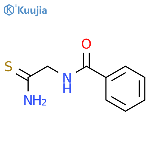 N-(carbamothioylmethyl)benzamide structure