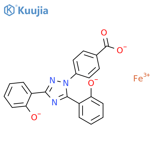 Deferasirox (Fe3+ chelate) structure