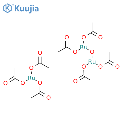 Ruthenium (III) Acetate structure