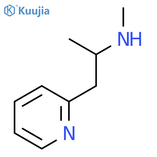 N-Methyl-1-pyridin-2-ylpropan-2-amine structure