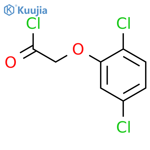 (2,5-Dichlorophenoxy)acetyl chloride structure