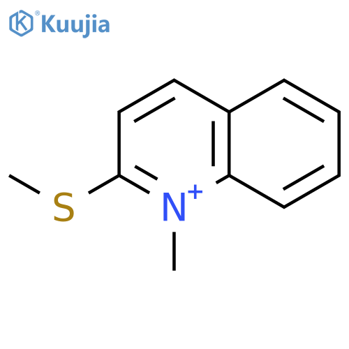 QUINOLINIUM, 1-METHYL-2-(METHYLTHIO)- structure