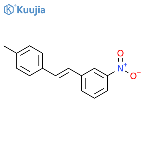 Benzene, 1-[(1E)-2-(4-methylphenyl)ethenyl]-3-nitro- structure