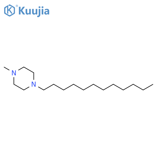Piperazine, 1-dodecyl-4-methyl- structure