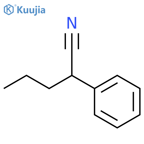 α-Propylphenylacetonitrile structure