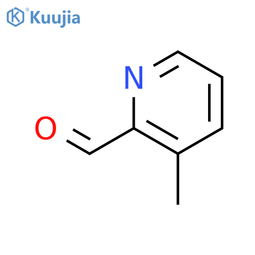 3-methyl-pyridine-2-carbaldehy structure