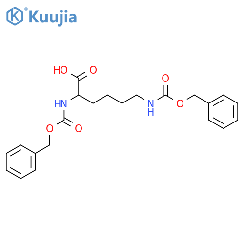 Z-DL-LYS(Z)-OH structure