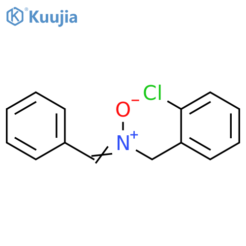 (Z)-[(2-chlorophenyl)methyl](oxido)(phenylmethylidene)azanium structure