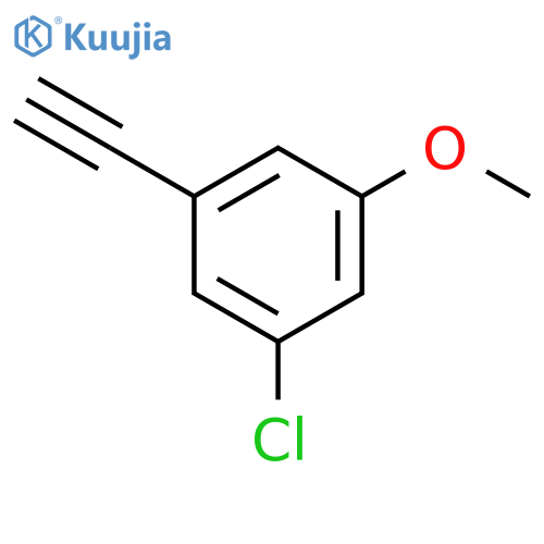 1-Chloro-3-ethynyl-5-methoxybenzene structure