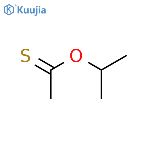Ethanethioic acid, O-(1-methylethyl) ester structure