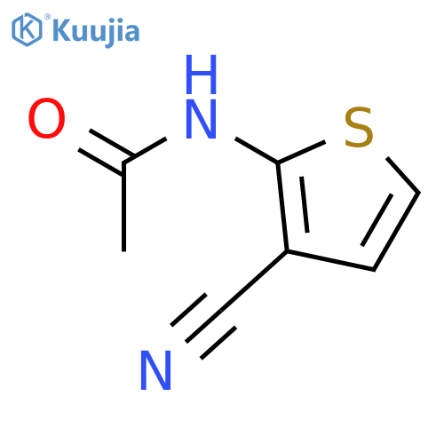 N-(3-cyanothiophen-2-yl)acetamide structure
