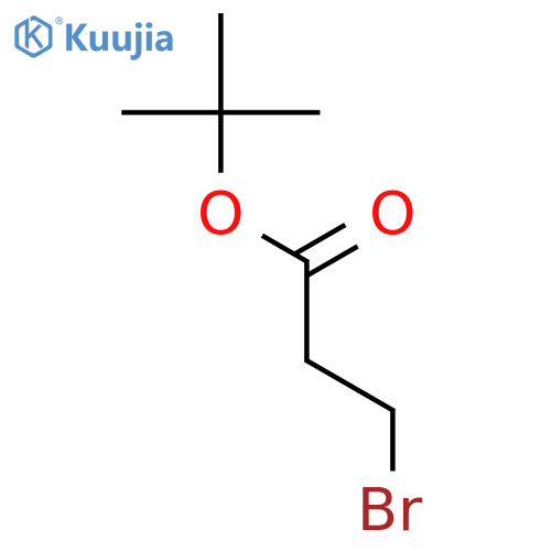 Tert-butyl 3-bromopropanoate structure