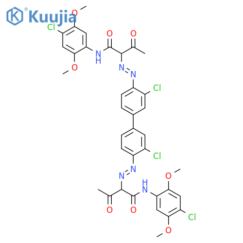 Pigment Yellow 83 structure