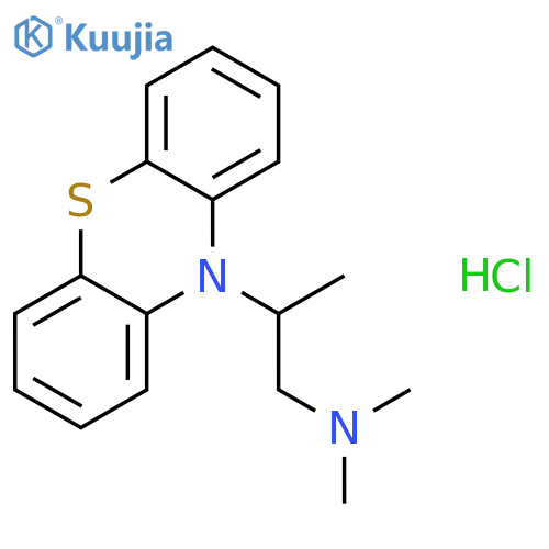 Iso Promethazine Hydrochloride structure