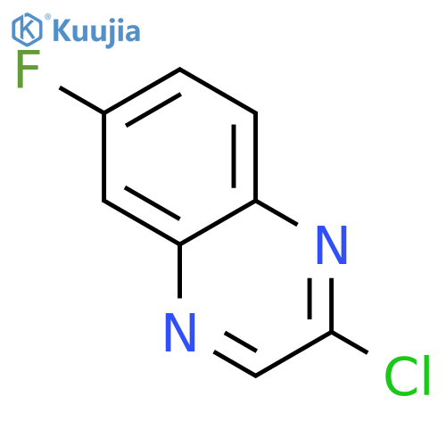 2-Chloro-6-fluoroquinoxaline structure